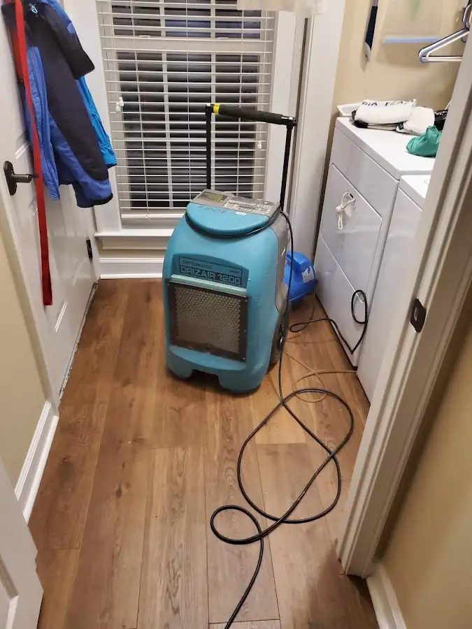 Commercial dehumidifier deployed for Crawl Space Restoration in North Highlands